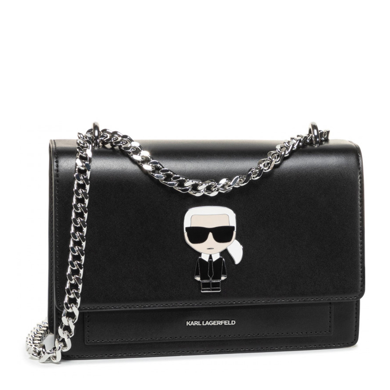 NEW KARL LAGERFELD BAGS 205W3057 999 SHOULDER BAG CROSSBODY BAG Celebrity standing
