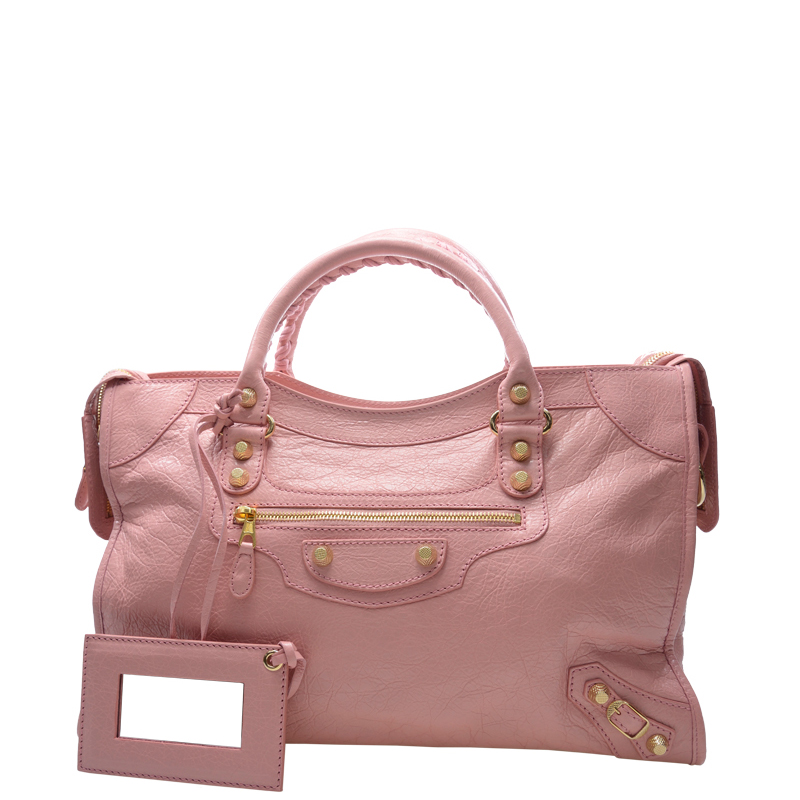 日本未入荷☆Rosy Bag Volume_4Colors/demeriel NEW BALENCIAGA HANDBAG 281770 D94JG 6820 GIANT CITY LAMBSKIN