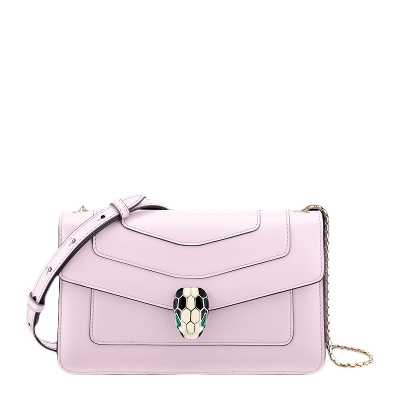 NEW BULGARI HANDBAGS SERPENTI FOREVER 288715 SHOULDER BAG/CROSSBODY BAG  Celebrity standing