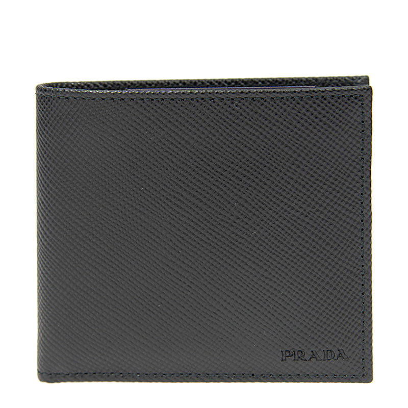全新PRADA 普拉達銀包2MO738 2BUC F0002 短身折疊款銀包