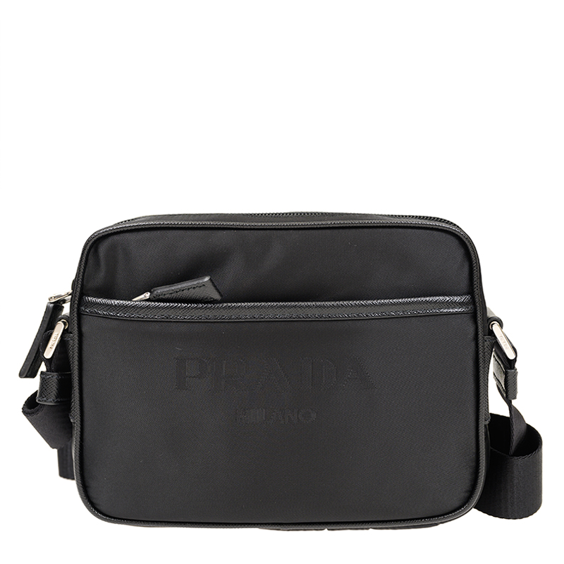 セール★PRADA★2VH178 Prada Re-Nylon and Saffiano Leather Shoulder Bag / 2VH133