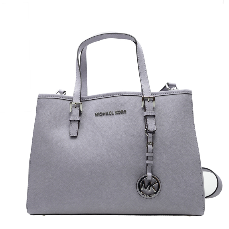 NEW MICHAEL KORS HANDBAG 30H3STVT8L 502 CON LEATHER LIGHT PURPLE