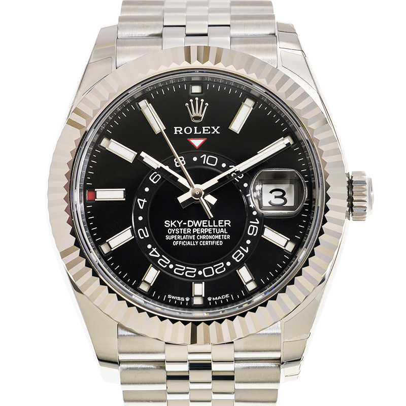 NEW ROLEX SKY-DWELLER 336934-0008 SKY-DWELLER BRIGHT BLACK