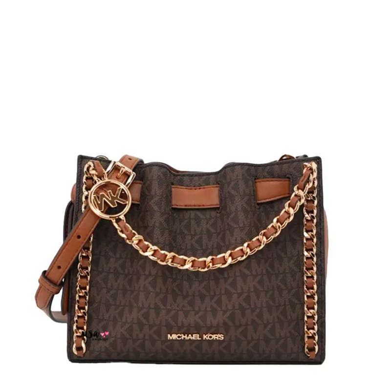 NEW MICHAEL KORS BAGS 35H3G4MC1B BROWN SHOULDER BAG/CROSSBODY BAG