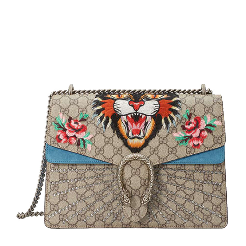 NEW GUCCI HANDBAGS 403348 9C2GN 9278 SHOULDER BAG/MESSENGER BAG Celebrity  standing - Main Image