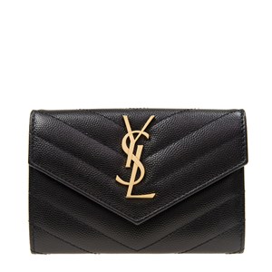 NEW YSL SAINT LAURENT WALLETS 647149 18G1Z 1000 CARD HOLDER