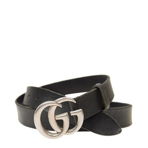Gucci GG Marmont thin leather Belt (Unisex) 414516 CVE0N