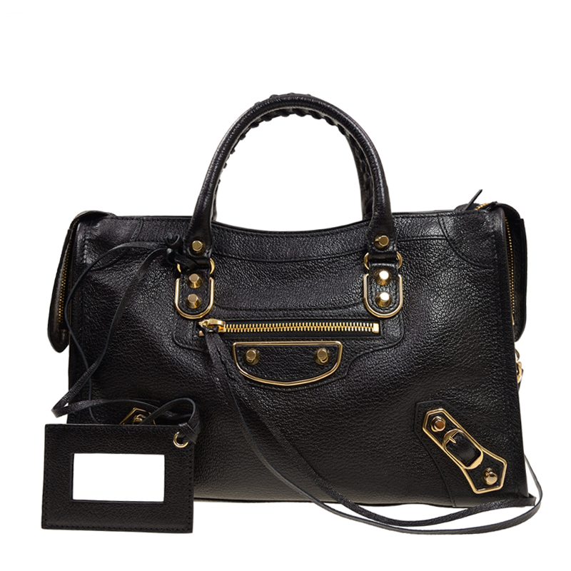 NEW BALENCIAGA HANDBAGS CLASSIC CITY 432831 AQ41G 1000
