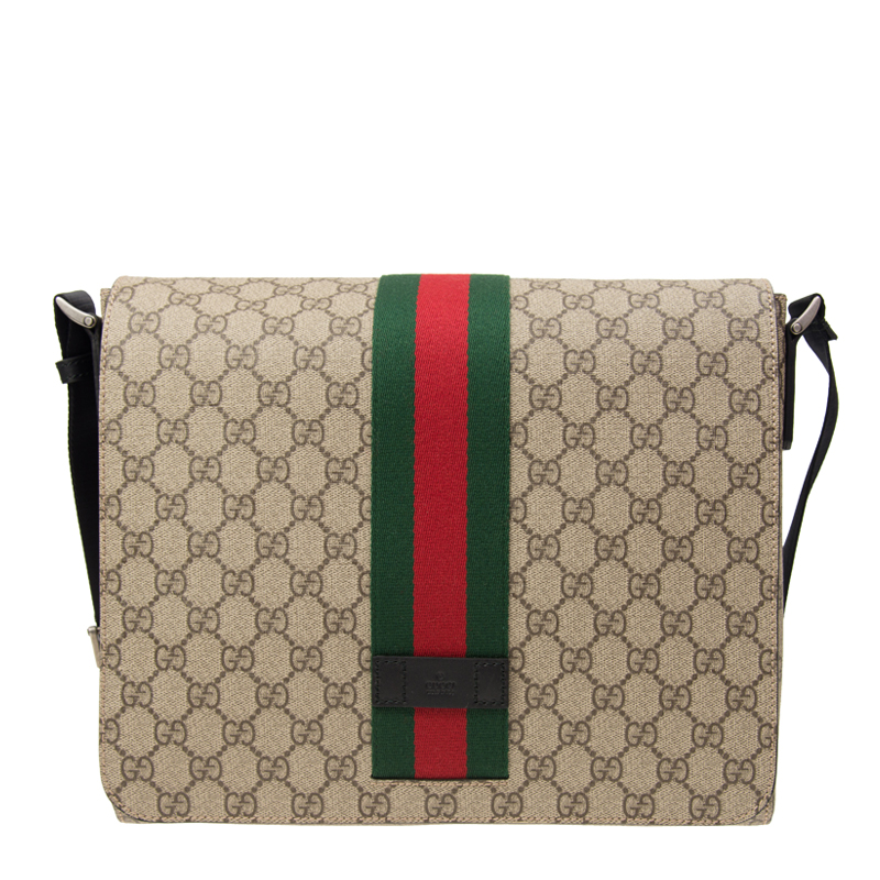 NEW GUCCI HANDBAGS GG SUPREME 475432 KHNGN 9692 CROSSBODY BAG