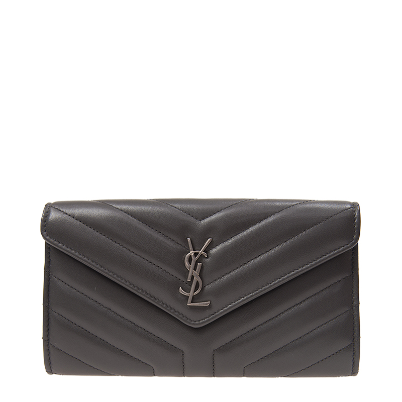 Ysl loulou compact wallet sale