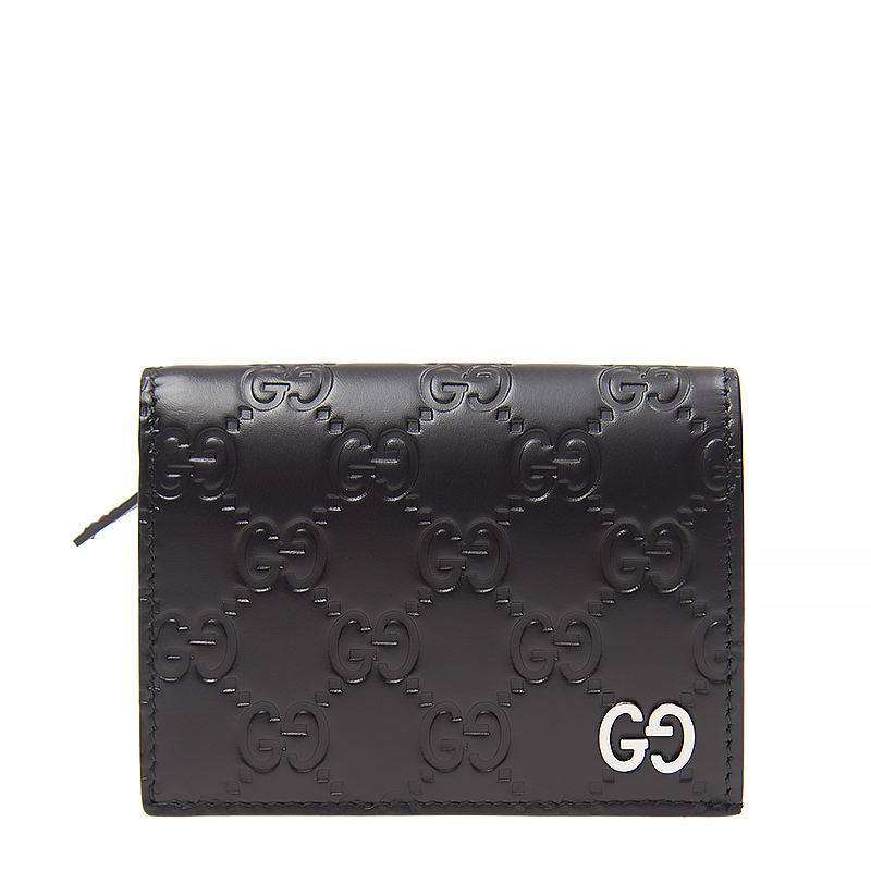 小物 522869 CWC1N 1000 全新GUCCI 古驰银包GUCCI SIGNATURE 522869 CWC1N 1000 短身啪钮