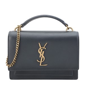 SAINT LAURENT PARIS｜ (533026 D422W 1000) NEW YSL SAINT LAURENT HANDBAGS 620280 BOW91 1000 CHAIN BAG