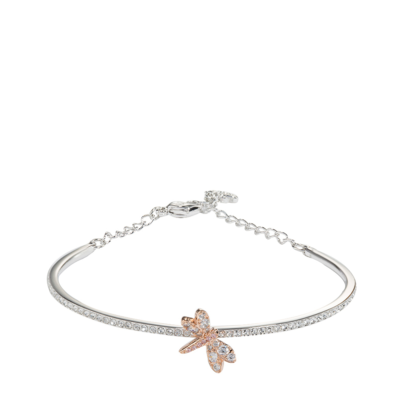NEW SWAROVSKI ETERNAL FLOWER ACCESSORIES 5518138 METAL SILVER