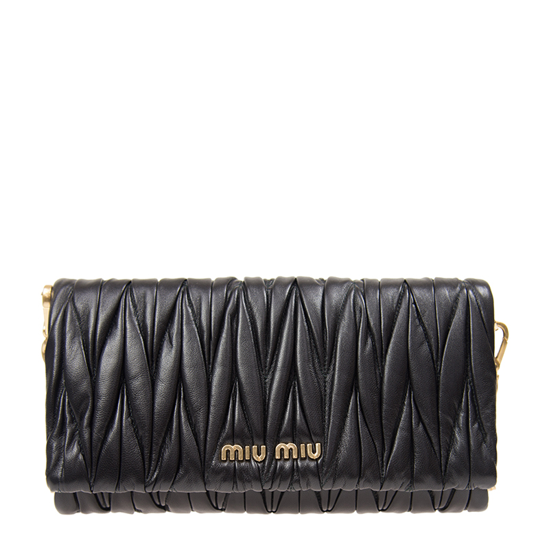 miu miu★SALE★5BH080 NEW MIU MIU HANDBAGS 5BH080 N88 F0002 CROSSBODY BAG
