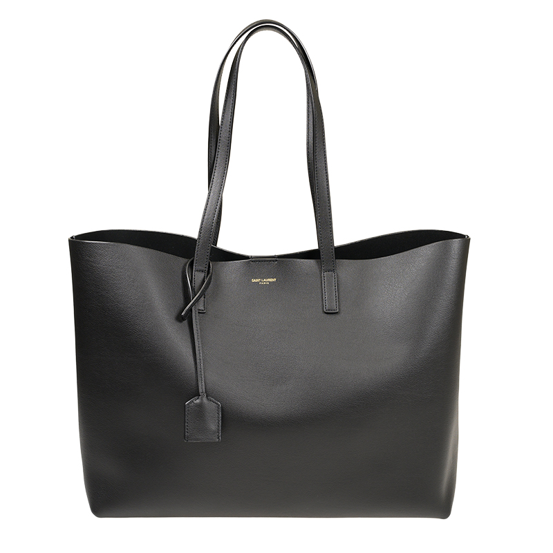 Yves Saint Laurent Black Leather Large Uptown Bag | Yoogi's