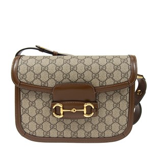 GUCCI｜SHOULDER BAGS (758684 FACIP 8747) Logoed leather bag GUCCI 758684 FACIP8747 - Ancote
