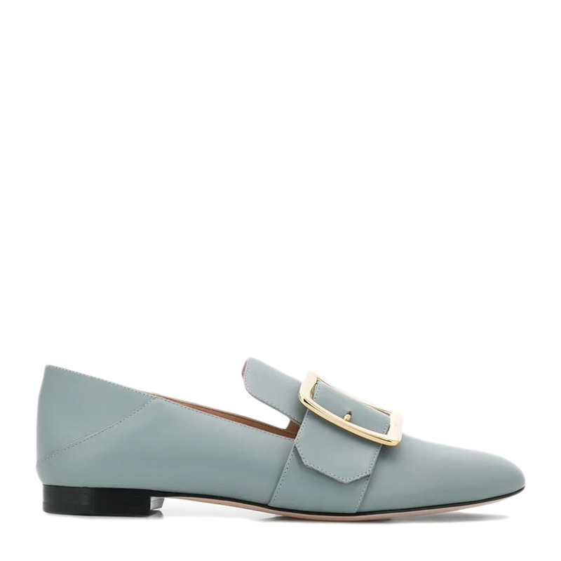 NEW BALLY SHOES 6225877 LEATHER BLUE Celebrity standing - Main Image