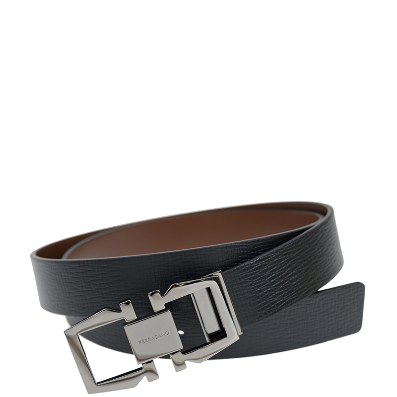 NEW FERRAGAMO BELTS 670251 LEATHER 105CM