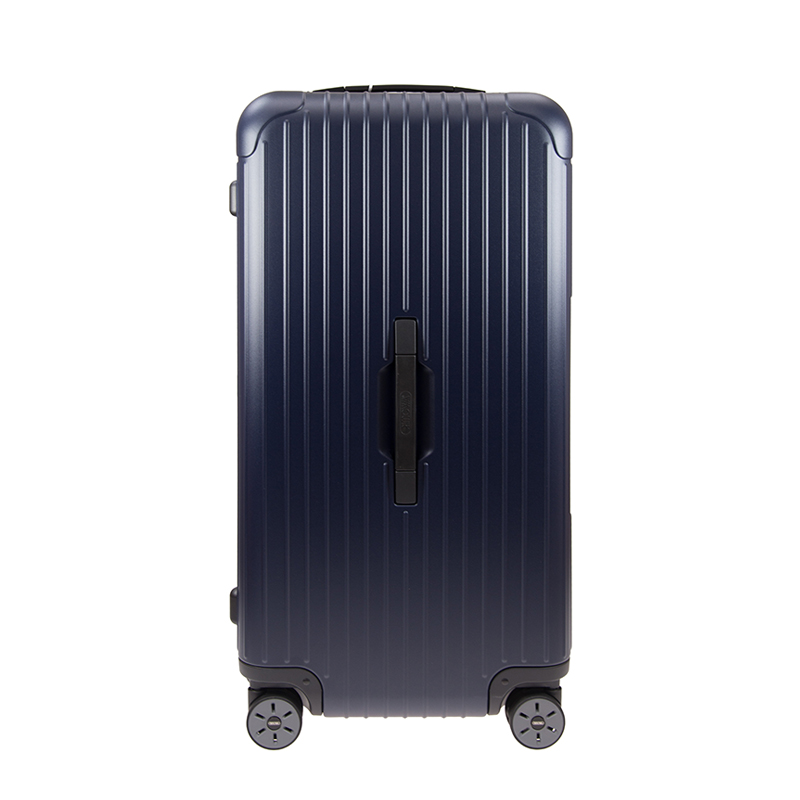NEW RIMOWA LUGGAGE SALSA 81180395 POLYCARBONATE BLUE 30英寸 (INCH)  Celebrity standing