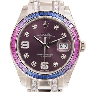 NEW ROLEX DATEJUST PEARLMASTER 39 86349SAFUBL-42749