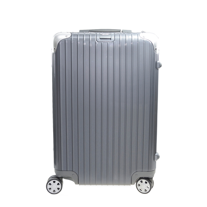 NEW RIMOWA LUGGAGE LIMBO 88063544 POLYCARBONATE GREY 29英寸 (INCH)  Celebrity standing