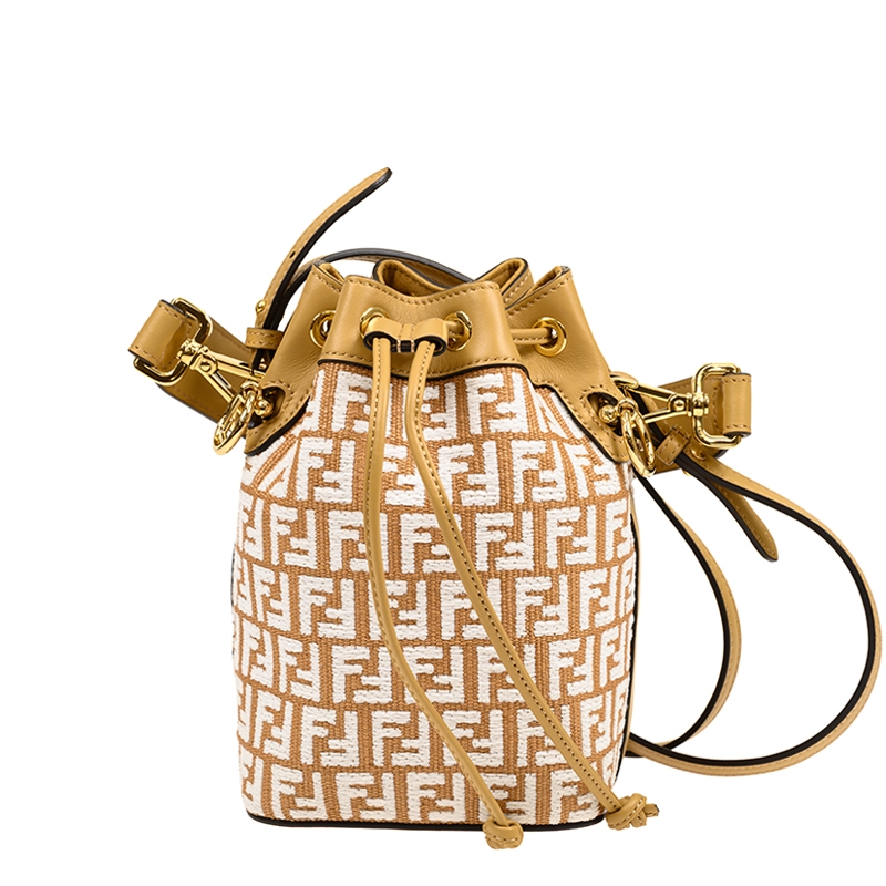 NEW FENDI BAGS NEONOE 8BS010 AQ19 F1MB1 BUCKET BAG/CROSSBODY BAG