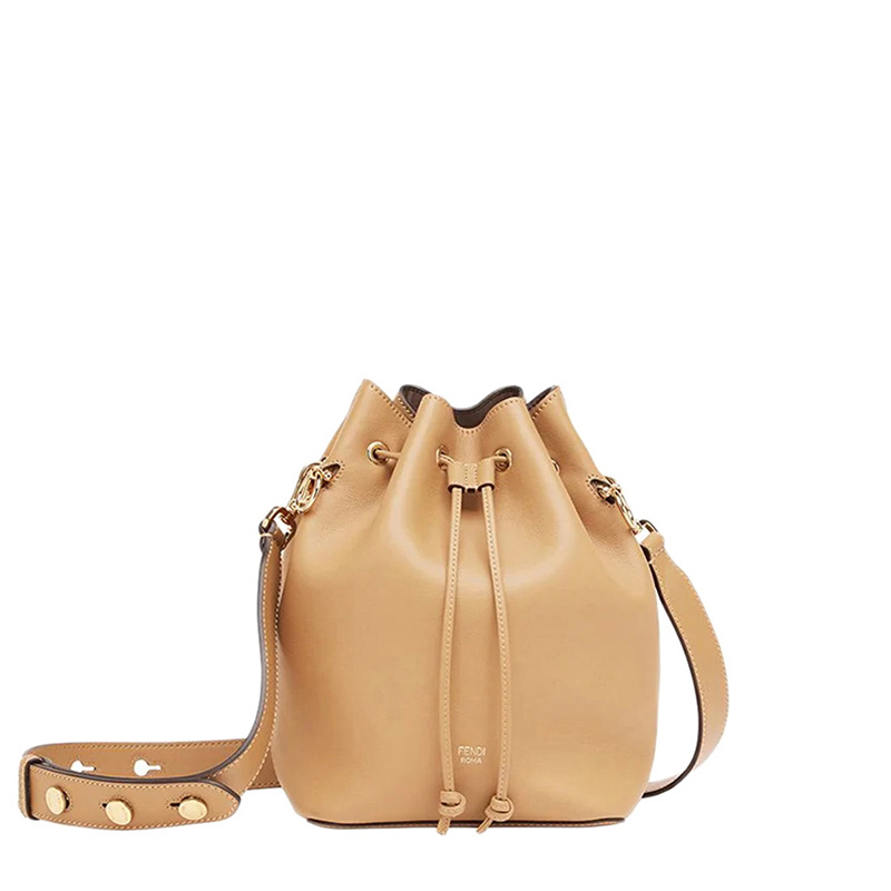 NEW FENDI BAGS 8BT298 A5DY F0TUD BUCKET BAG/CROSSBODY BAG