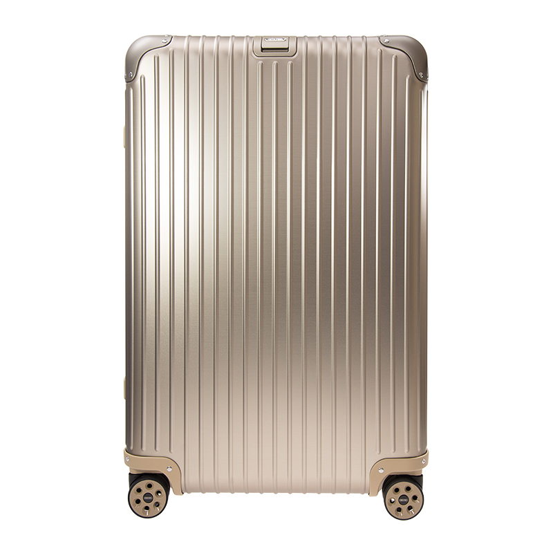NEW RIMOWA LUGGAGE TOPAS 92473035 TITANIUM ALLOY GOLD 30英寸