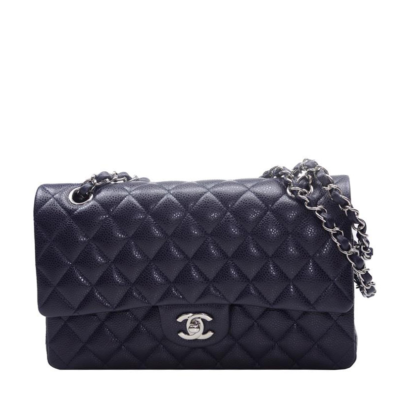 全新CHANEL 香奈兒手袋A01112 銀扣鏈條包/斜挎包