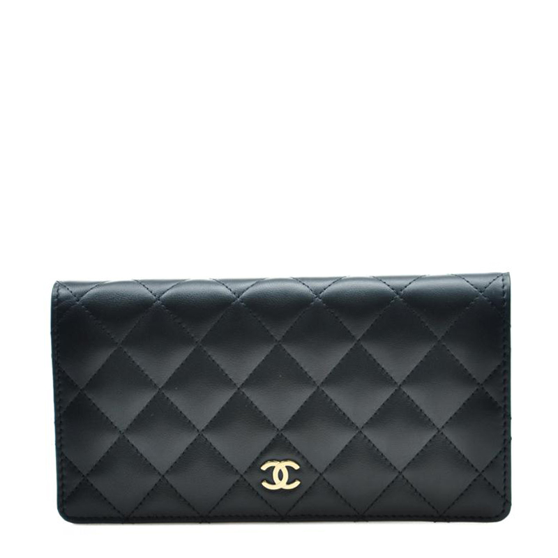 NEW CHANEL WALLETS A31509 GP LONG FOLD WALLET - Main Image