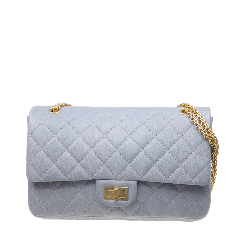 VINTAGE シャネル カメラバッグ カーフスキン ブルー CHANEL – Paradise vintage