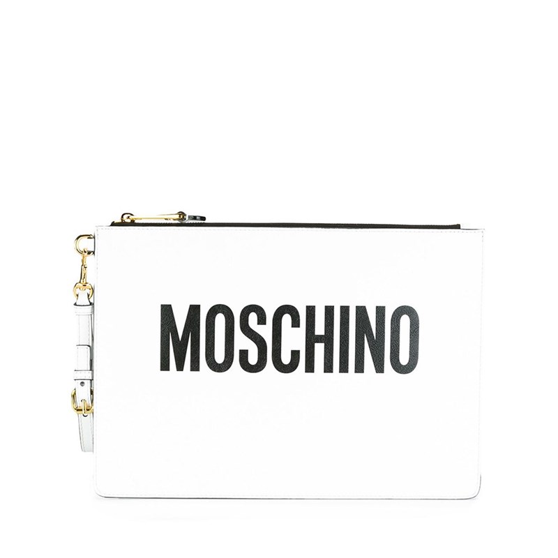 NEW MOSCHINO BAGS A8416 8001 1001 CLUTCH BAG