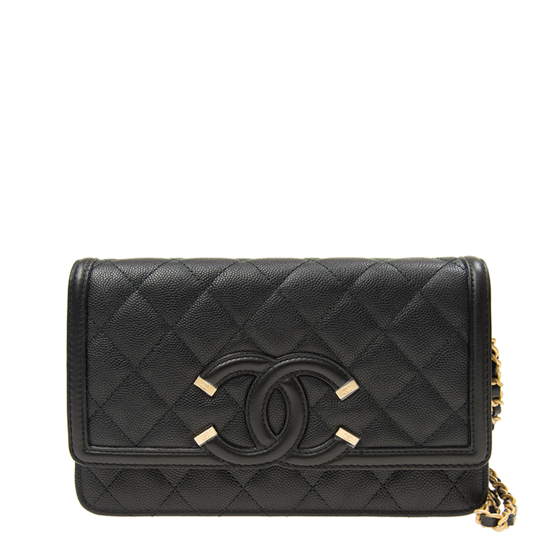 全新chanel 香奈儿 手袋 a84451 牛皮 黑色