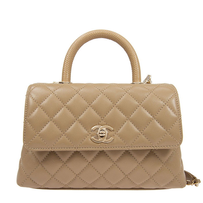 全新CHANEL 香奈儿手袋A92990 金扣单肩包/斜挎包/手提包