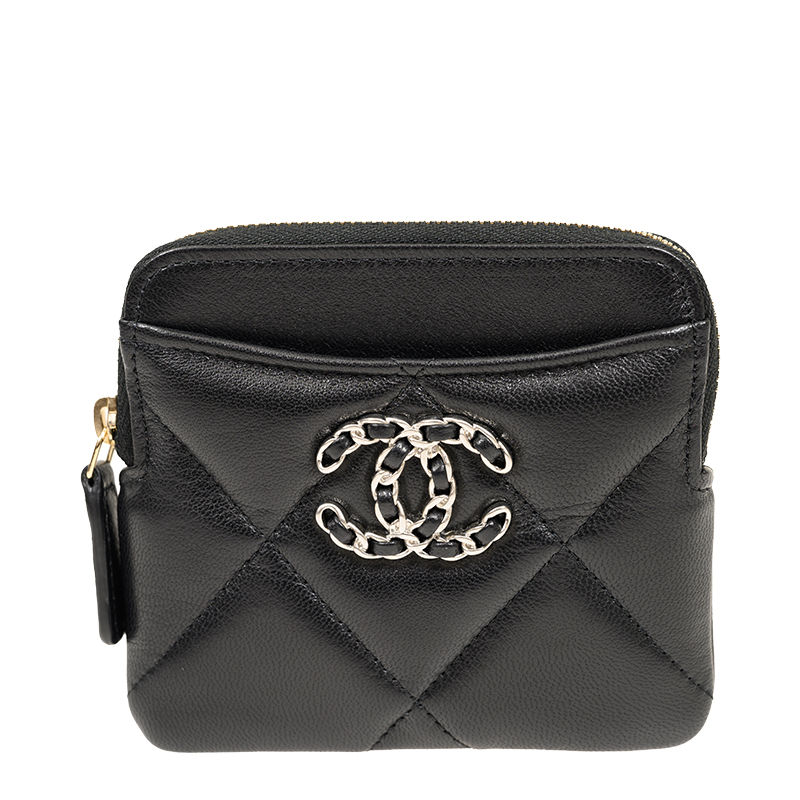 CHANEL銀座限定ノベルティーバッグ新品❗未使用❗ 全新CHANEL 香奈儿银包AP2086 银扣短身拉链款银包