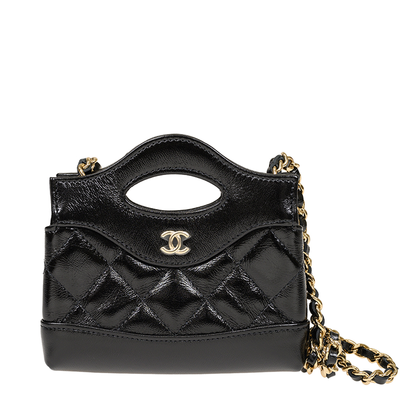 【新品】CHANEL 手袋 CHANEL 【激減優惠】菱格牛皮皮革Chain Shoulder金扣手挽肩背兩
