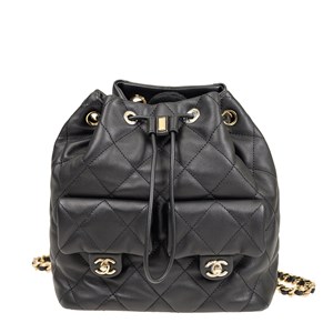 並行輸入品CHANEL手袋 Chanel 25小号手袋, 帆布与亮金色金属, 淡紫— 精品| CHANEL 香奈儿