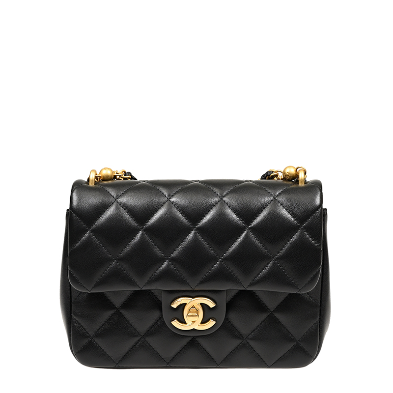 全新CHANEL 香奈兒手袋AS4384 金扣單肩包/斜挎包
