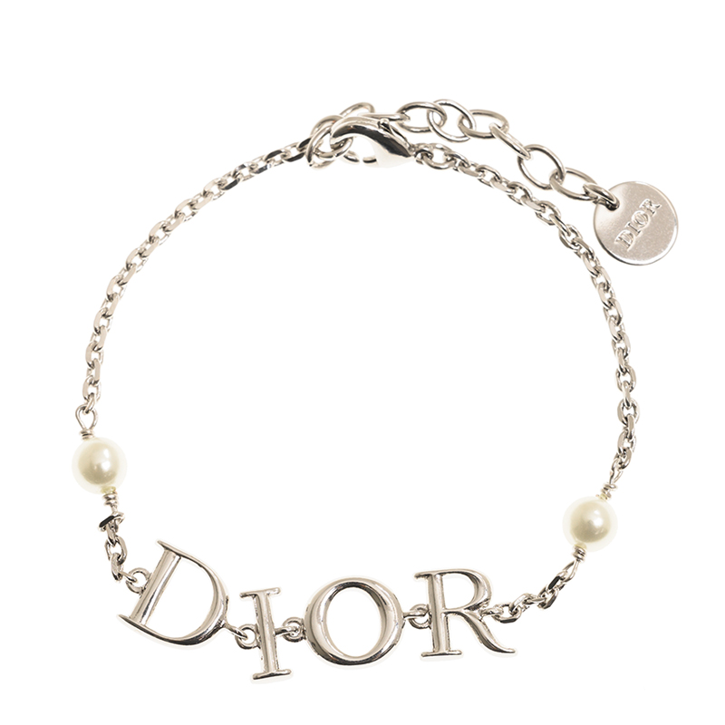 NEW DIOR DIO(R)EVOLUTION BRACELET B1583DVORS D009 METAL SILVER