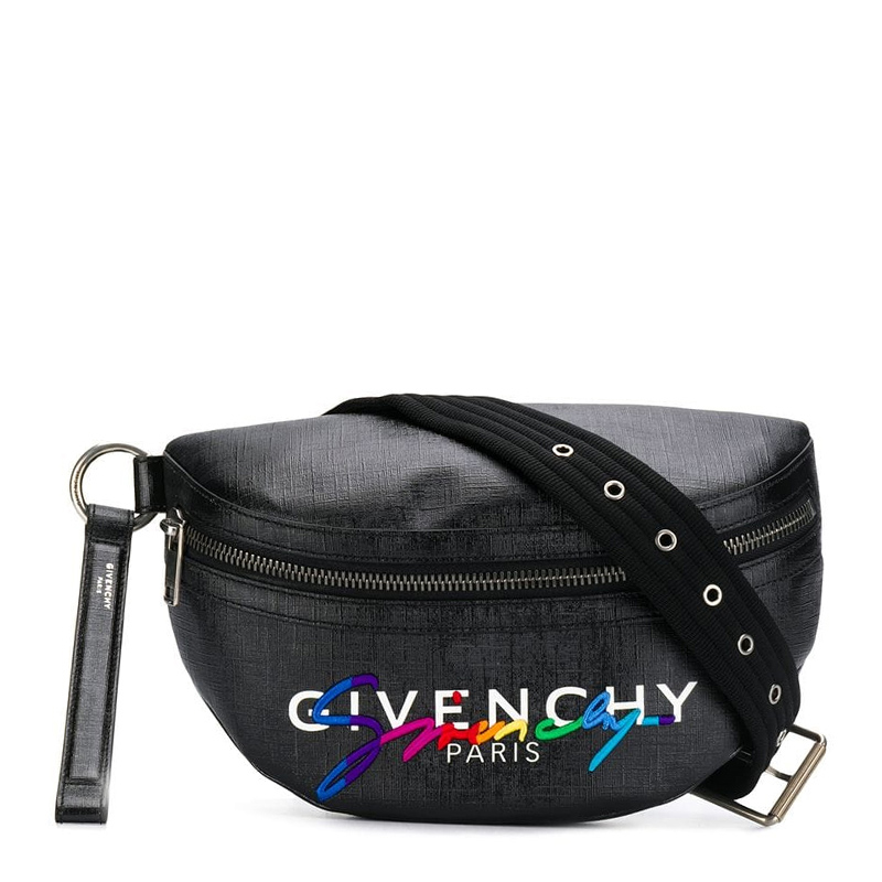 NEW GIVENCHY POCKETS BK504WK0LV 001 PVC BLACK