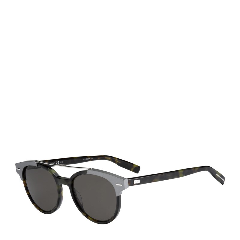 NEW DIOR SUNGLASSES BLACKTIE220S T69 MEN ACETATE GRAY AND BLACK