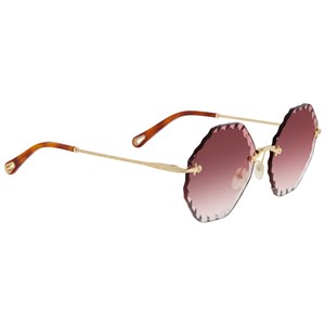 NEW CHLOE SUNGLASSES CE143S 823 58 WOMEN PLASTIC DARK BROWN