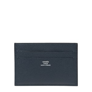 【HERMES】CITIZEN TWILL CARD HOLDER EPSOM HERMES Epsom Citizen Twill Card Case Black 1292677