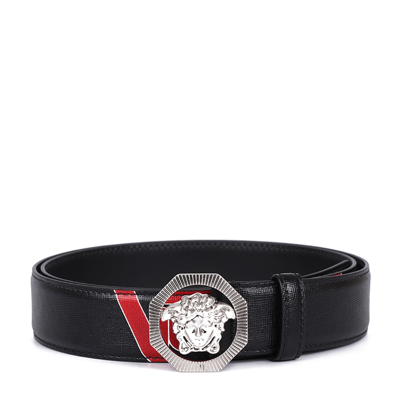 NEW VERSACE BELTS DCU6715 DSAVV DMXPS CALFSKIN 110CM