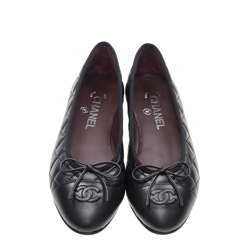NEW CHANEL SHOES G26250 BLACK LEATHER YARDS