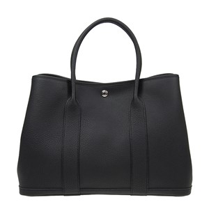 NEW HERMES HANDBAGS GARDEN PARTY 36 89 HANDBAG NOIR