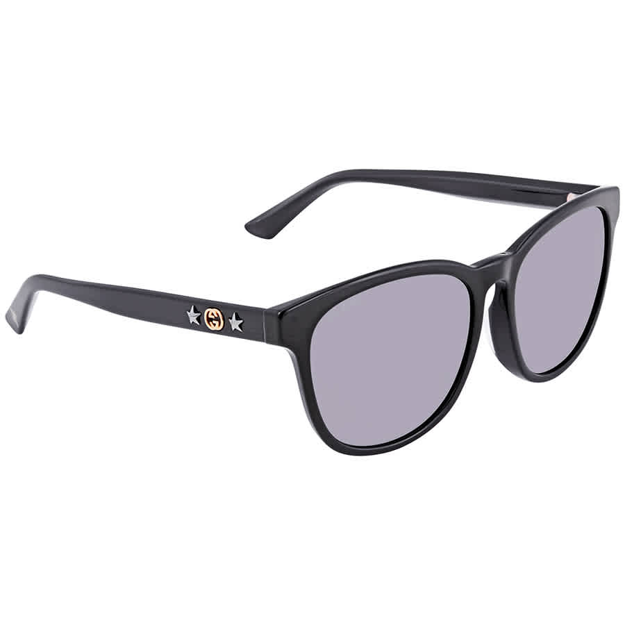 NEW GUCCI SUNGLASSES GG0232SK 002 56 WOMEN PLASTIC GREY Celebrity standing