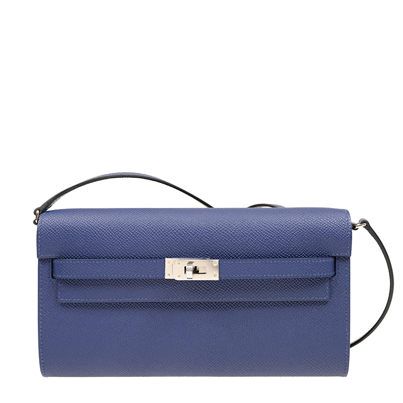 全新HERMES 愛馬仕手袋KELLY TO GO 73 寶石藍單肩包/斜挎包 全新HERMES 愛馬仕手袋KELLY TO GO 73 寶石藍單肩包/斜挎包