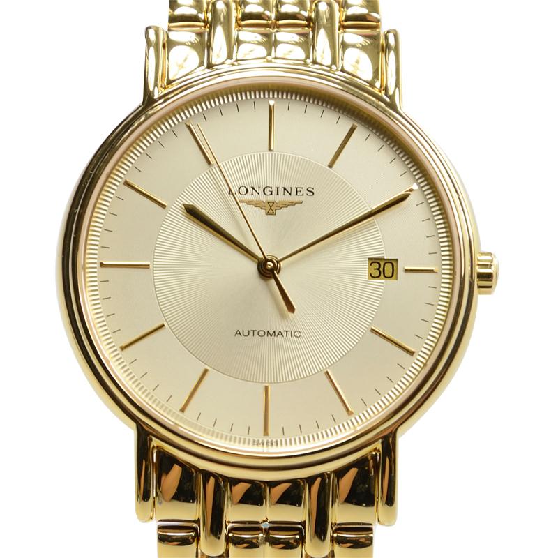 全新longines 浪琴 瑰丽系列 镀金 金色 自动机芯 l4.921.2.42.