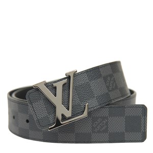 louis vuitton belt grey and black